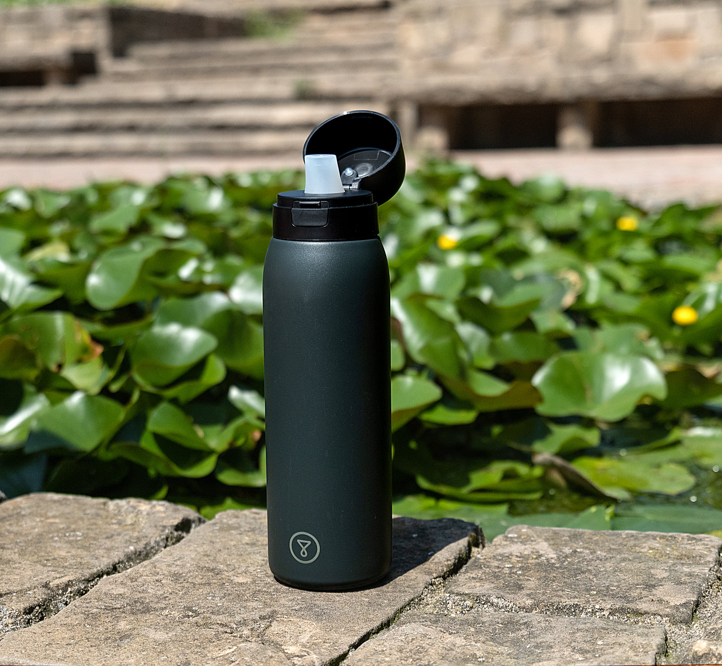 Tappwater BottlePro drinkfles zwart - Tappwater NL