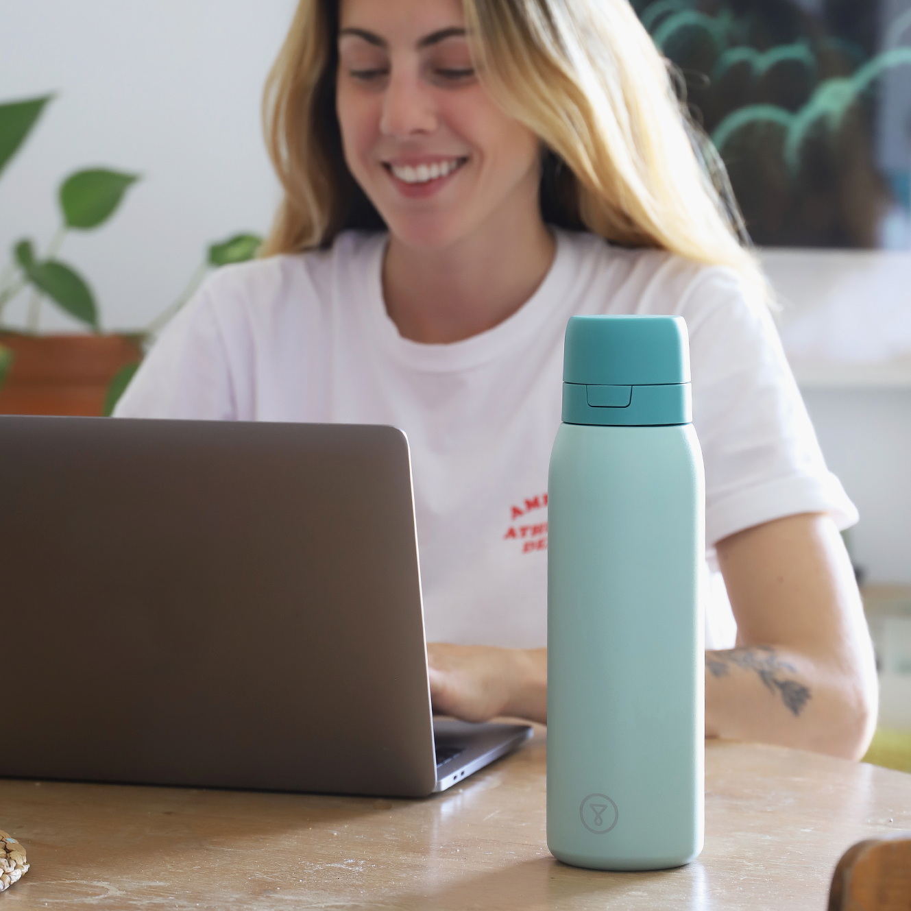 Tappwater BottlePro drinkfles groen - Tappwater NL