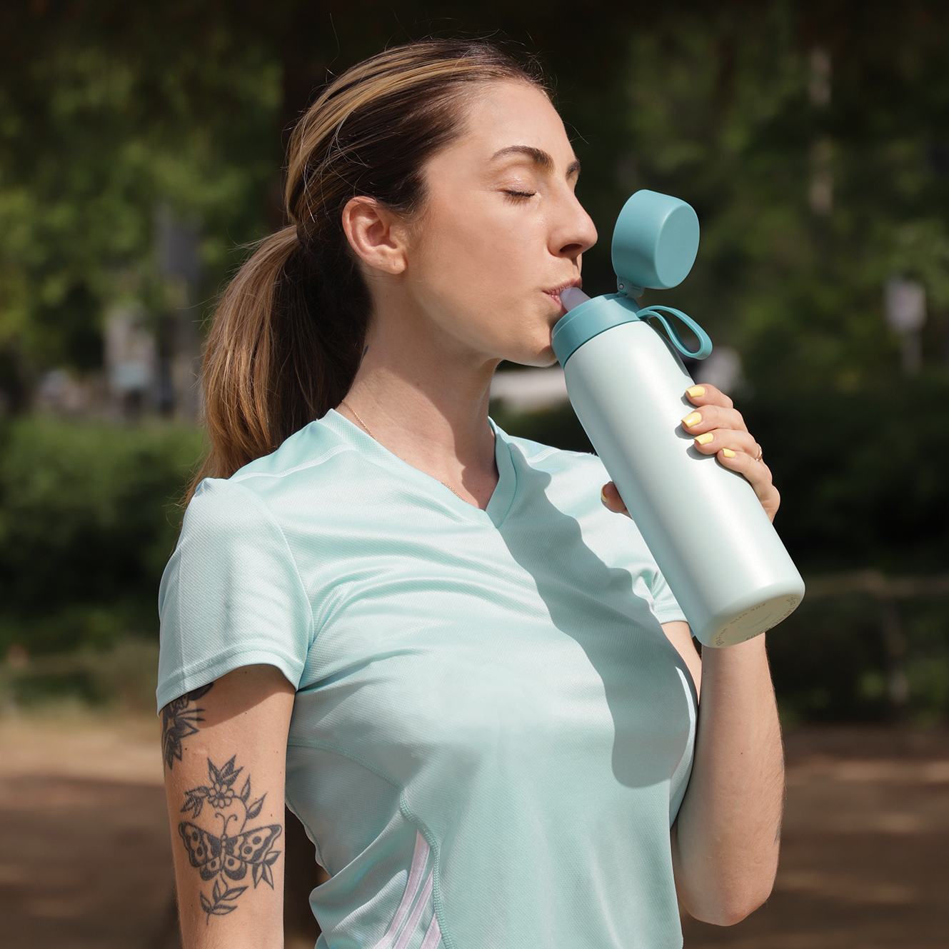 Tappwater BottlePro drinkfles groen - Tappwater NL