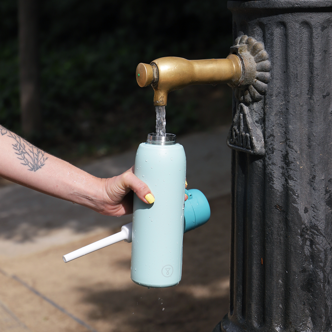 Tappwater BottlePro drinkfles groen - Tappwater NL