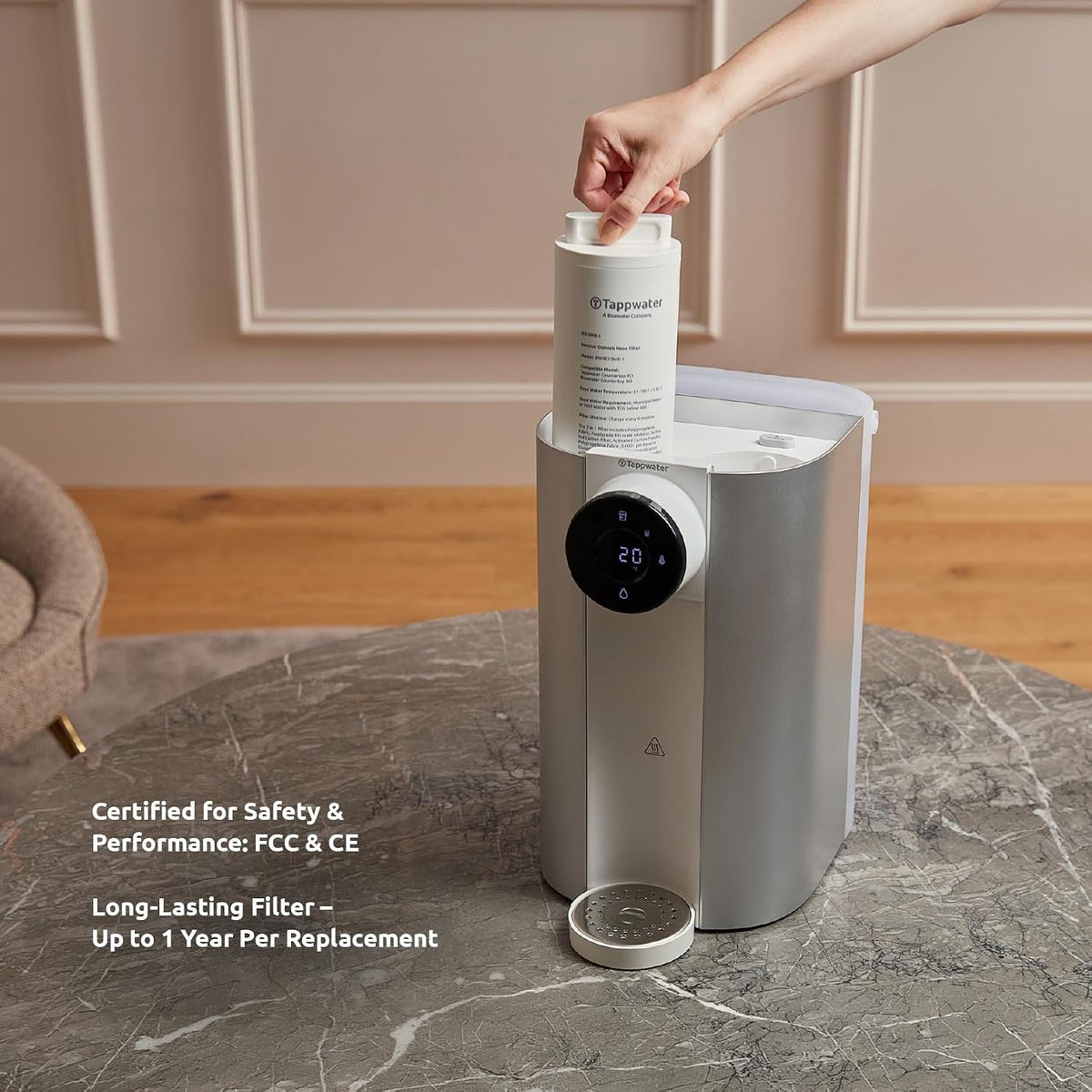 CounterTop RO SMR™️ refill reverse osmosis waterfilter
